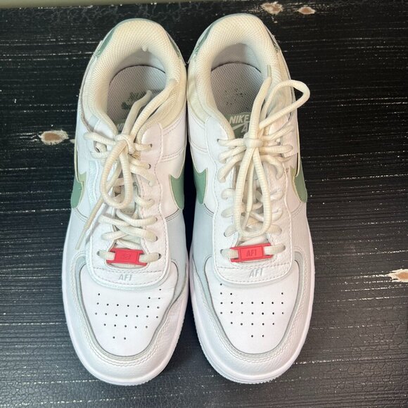 Nike Air Force 1 Shadow Seafoam Women 8.5 Active Athletic Pink Tennis Sneaker - Picture 3 of 9